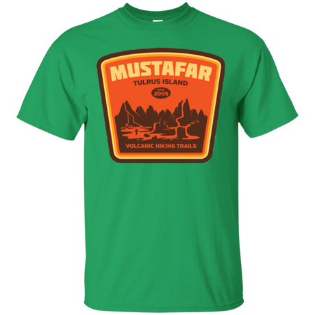 T-Shirts Irish Green / Small Volcanic Hiking Trails T-Shirt