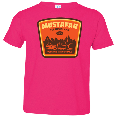 T-Shirts Hot Pink / 2T Volcanic Hiking Trails Toddler Premium T-Shirt