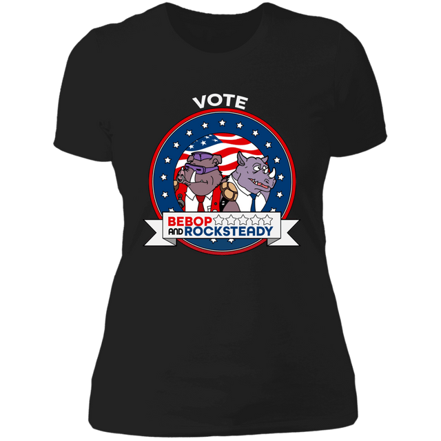 T-Shirts Black / X-Small Vote Bebop and Rocksteady Women's Premium T-Shirt