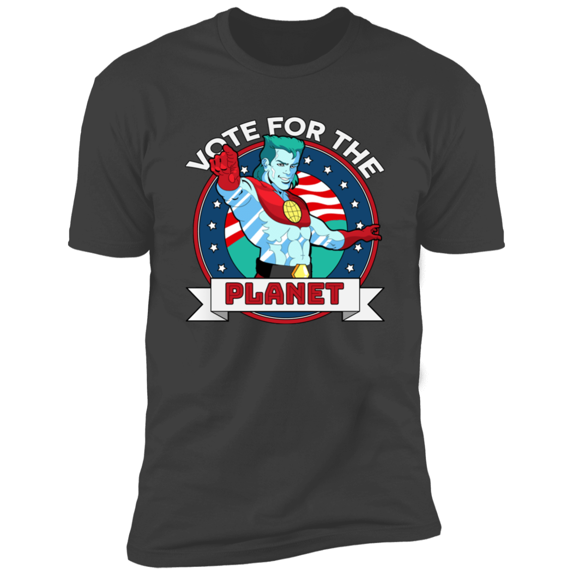 T-Shirts Heavy Metal / S Vote For The Planet Men's Premium T-Shirt
