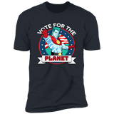 T-Shirts Indigo / S Vote For The Planet Men's Premium T-Shirt