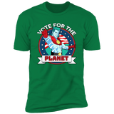 T-Shirts Kelly Green / S Vote For The Planet Men's Premium T-Shirt
