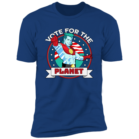 T-Shirts Royal / S Vote For The Planet Men's Premium T-Shirt