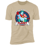 T-Shirts Sand / S Vote For The Planet Men's Premium T-Shirt