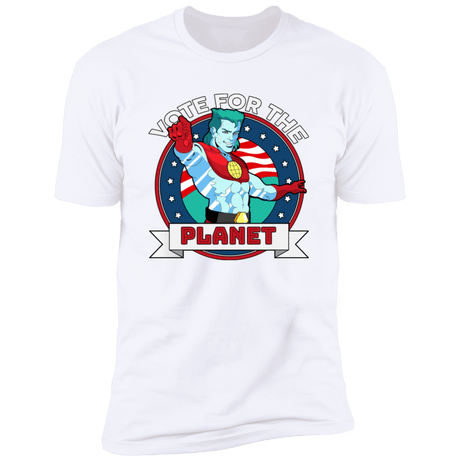 T-Shirts White / S Vote For The Planet Men's Premium T-Shirt