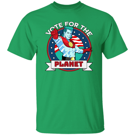 T-Shirts Irish Green / S Vote For The Planet T-Shirt
