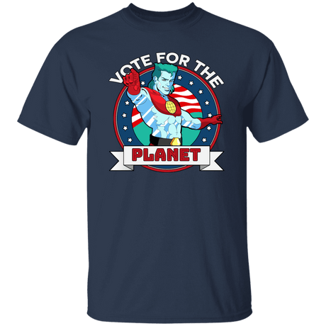 T-Shirts Navy / S Vote For The Planet T-Shirt