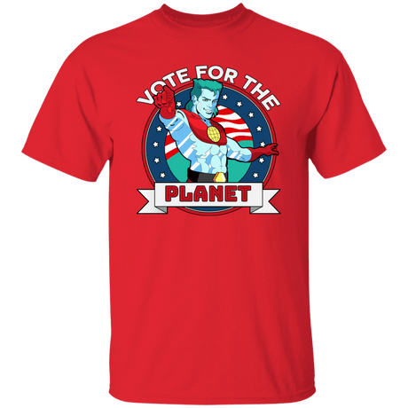 T-Shirts Red / S Vote For The Planet T-Shirt