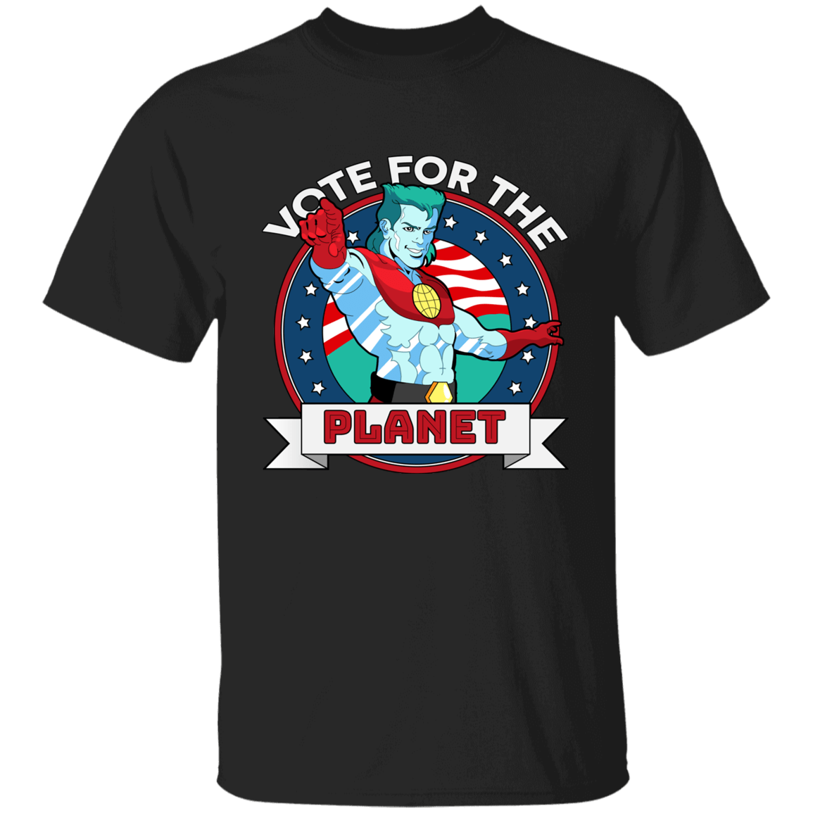 T-Shirts Black / YXS Vote For The Planet Youth T-Shirt