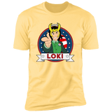 T-Shirts Banana Cream / S Vote Loki Men's Premium T-Shirt
