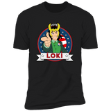 T-Shirts Black / S Vote Loki Men's Premium T-Shirt