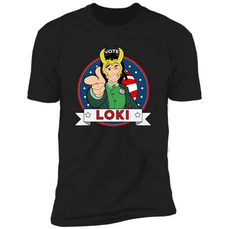T-Shirts Black / S Vote Loki Men's Premium T-Shirt