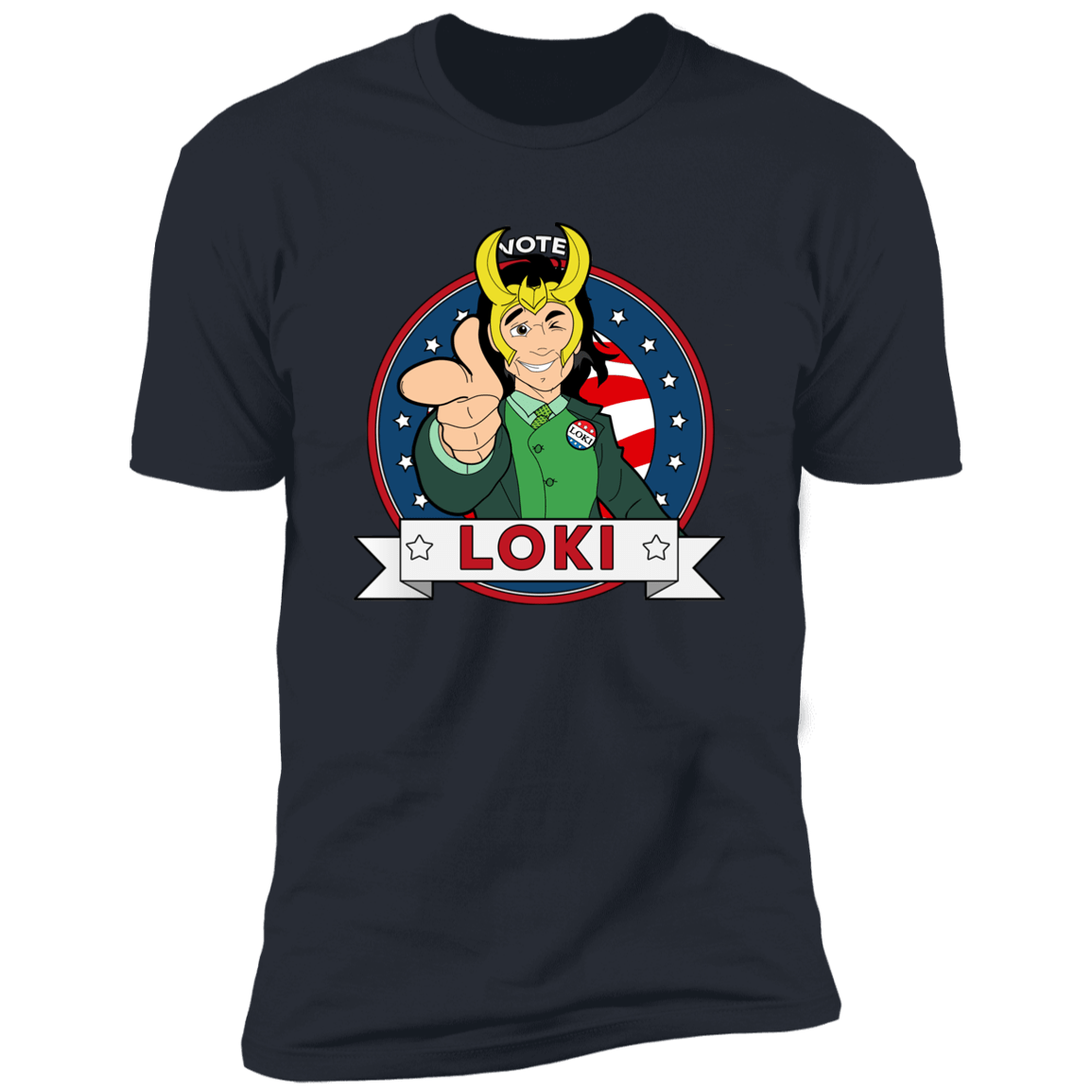 T-Shirts Indigo / S Vote Loki Men's Premium T-Shirt