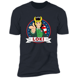 T-Shirts Indigo / S Vote Loki Men's Premium T-Shirt