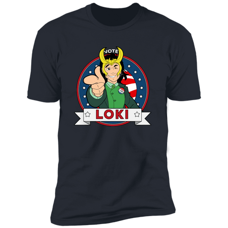 T-Shirts Indigo / S Vote Loki Men's Premium T-Shirt