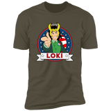 T-Shirts Military Green / S Vote Loki Men's Premium T-Shirt