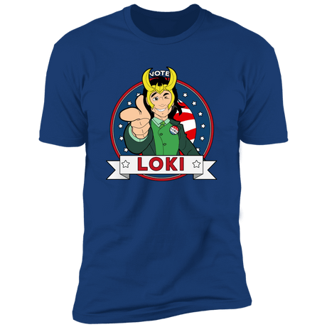 T-Shirts Royal / S Vote Loki Men's Premium T-Shirt