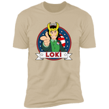 T-Shirts Sand / S Vote Loki Men's Premium T-Shirt