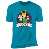 T-Shirts Turquoise / S Vote Loki Men's Premium T-Shirt