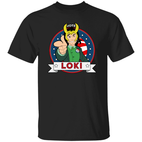T-Shirts Black / S Vote Loki T-Shirt