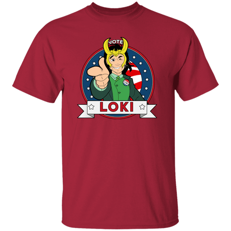 T-Shirts Cardinal / S Vote Loki T-Shirt