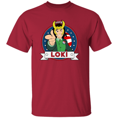 T-Shirts Cardinal / YXS Vote Loki Youth T-Shirt