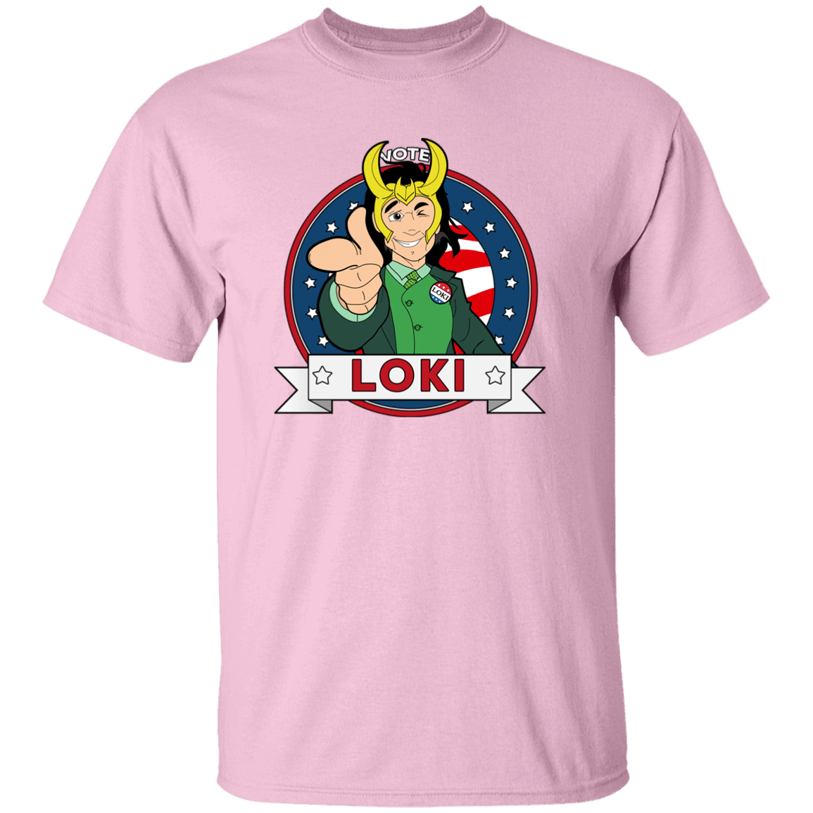 T-Shirts Light Pink / YXS Vote Loki Youth T-Shirt