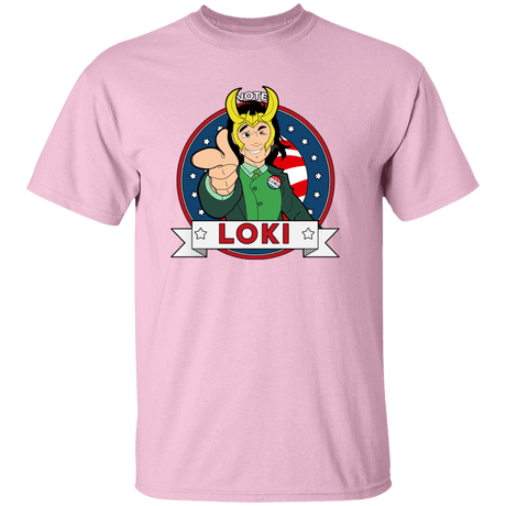 T-Shirts Light Pink / YXS Vote Loki Youth T-Shirt