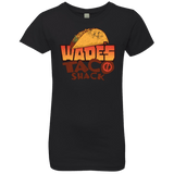 T-Shirts Black / YXS Wade Tacos Girls Premium T-Shirt