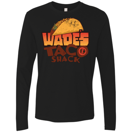 T-Shirts Black / Small Wade Tacos Men's Premium Long Sleeve