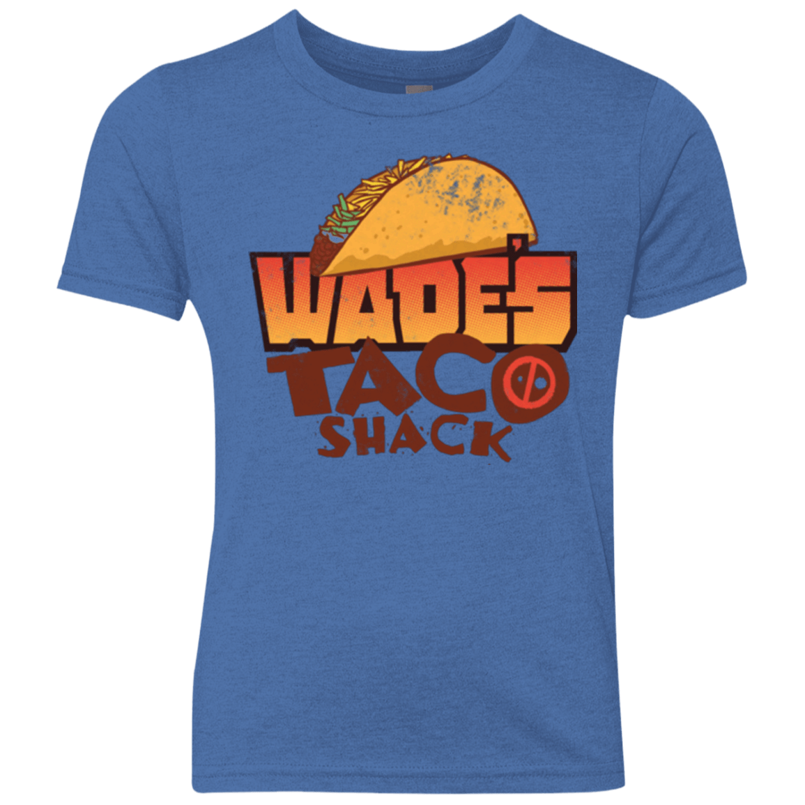 T-Shirts Vintage Royal / YXS Wade Tacos Youth Triblend T-Shirt