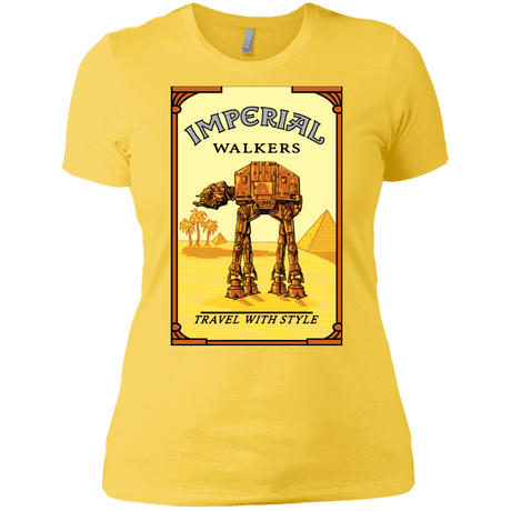 T-Shirts Vibrant Yellow / X-Small Walk Like An Egyptian Women's Premium T-Shirt
