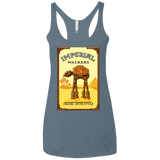 T-Shirts Indigo / X-Small Walk Like An Egyptian Women's Triblend Racerback Tank
