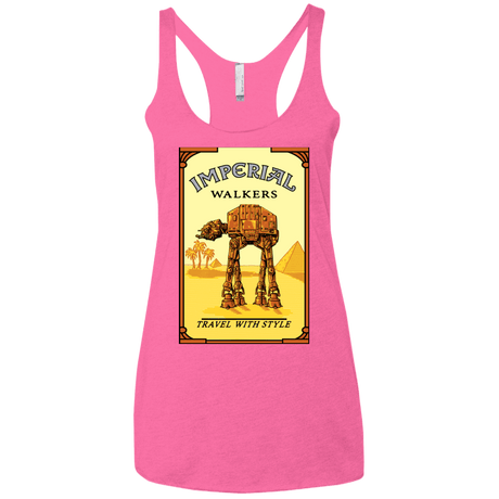 T-Shirts Vintage Pink / X-Small Walk Like An Egyptian Women's Triblend Racerback Tank