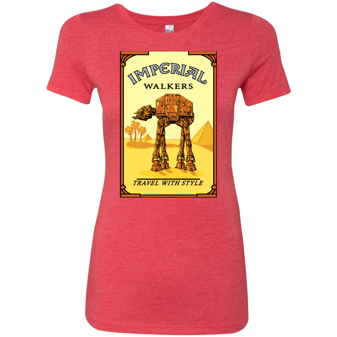 T-Shirts Vintage Red / Small Walk Like An Egyptian Women's Triblend T-Shirt