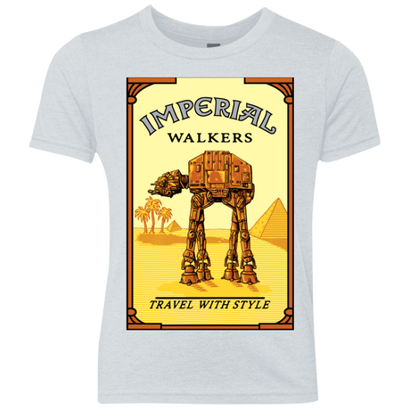 T-Shirts Heather White / YXS Walk Like An Egyptian Youth Triblend T-Shirt