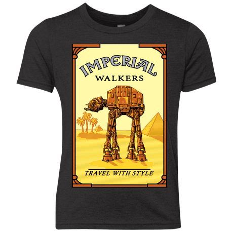 T-Shirts Vintage Black / YXS Walk Like An Egyptian Youth Triblend T-Shirt