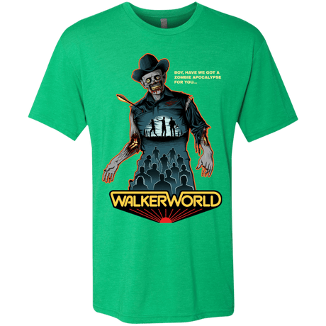 T-Shirts Envy / Small Walker World Men's Triblend T-Shirt