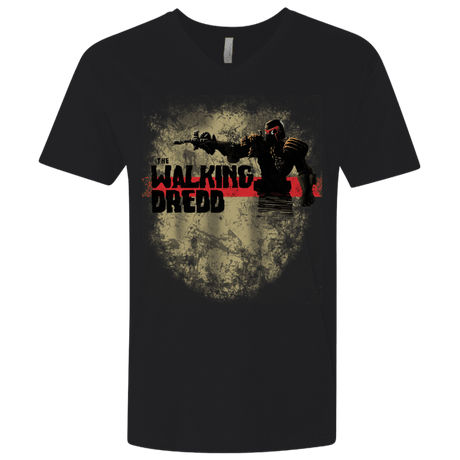 T-Shirts Black / X-Small Walking Dredd Men's Premium V-Neck