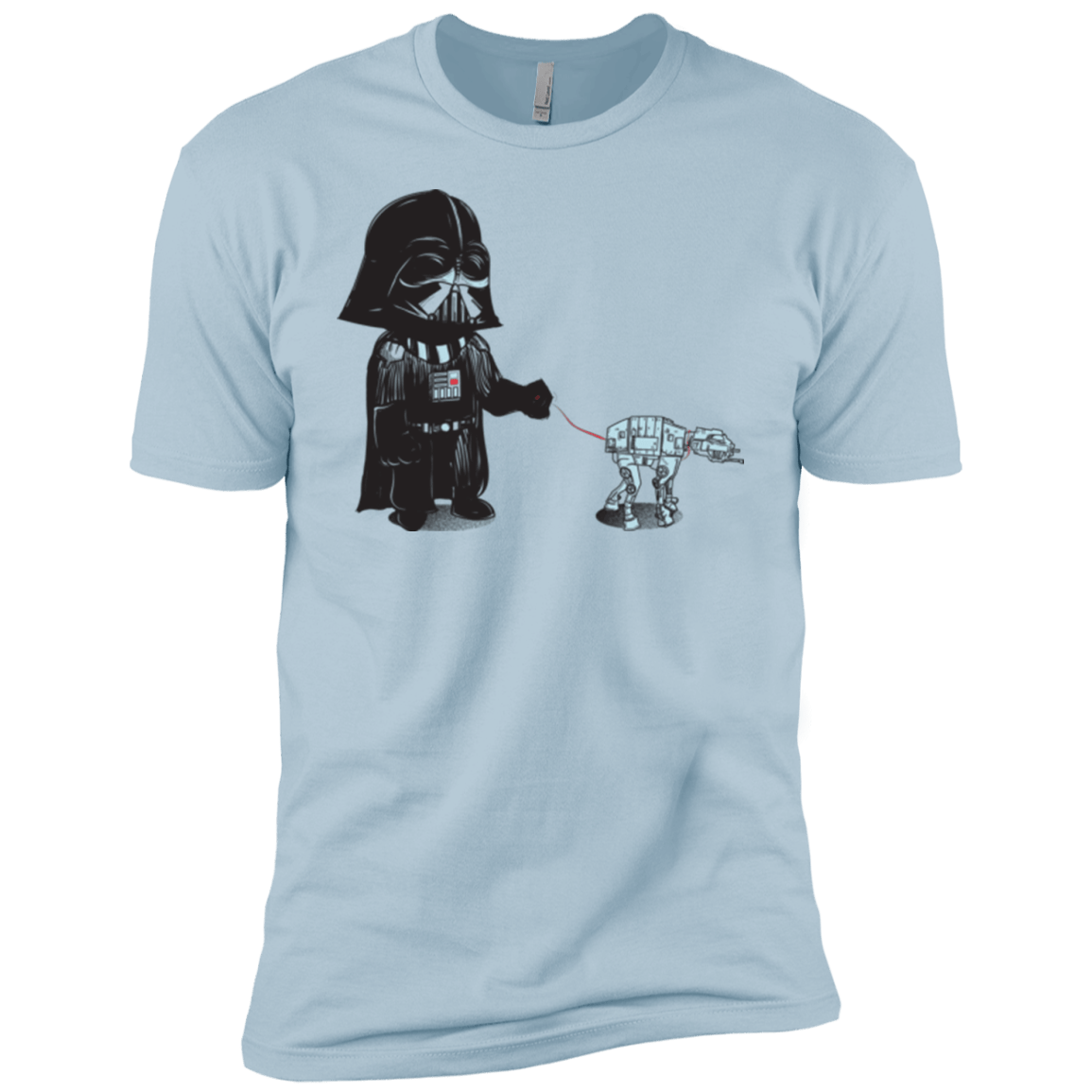 T-Shirts Light Blue / YXS Walking the Robot Boys Premium T-Shirt