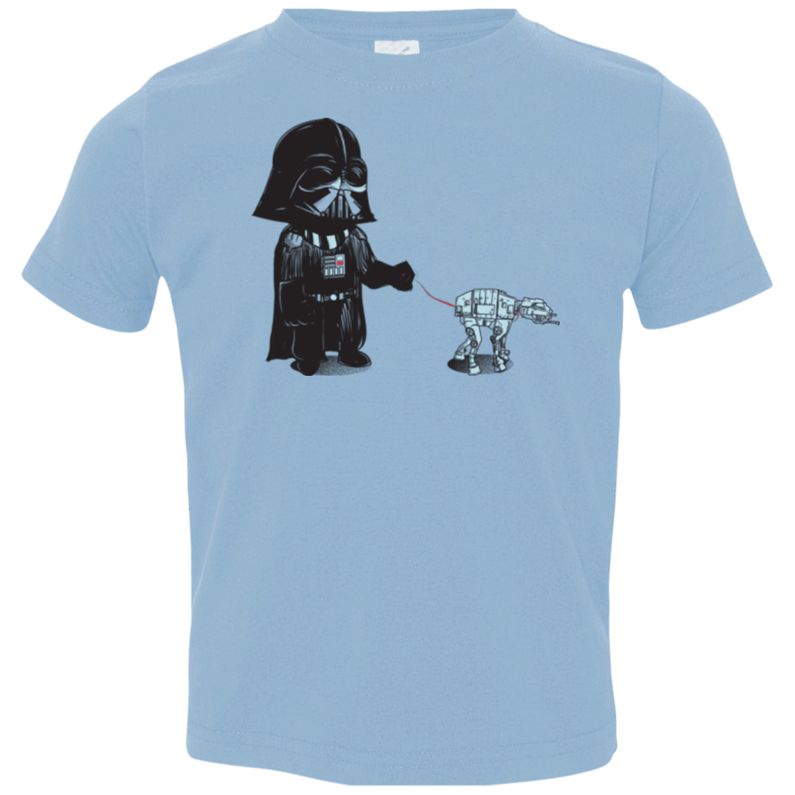 T-Shirts Light Blue / 2T Walking the Robot Toddler Premium T-Shirt