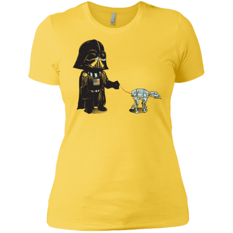 T-Shirts Vibrant Yellow / X-Small Walking the Robot Women's Premium T-Shirt
