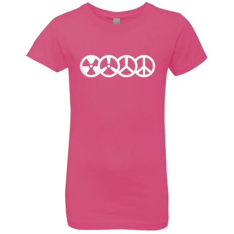 T-Shirts Hot Pink / YXS War and Peace Girls Premium T-Shirt