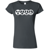 T-Shirts Charcoal / S War and Peace Junior Slimmer-Fit T-Shirt