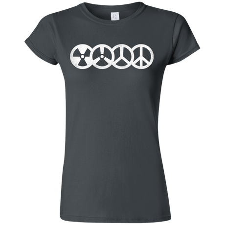 T-Shirts Charcoal / S War and Peace Junior Slimmer-Fit T-Shirt