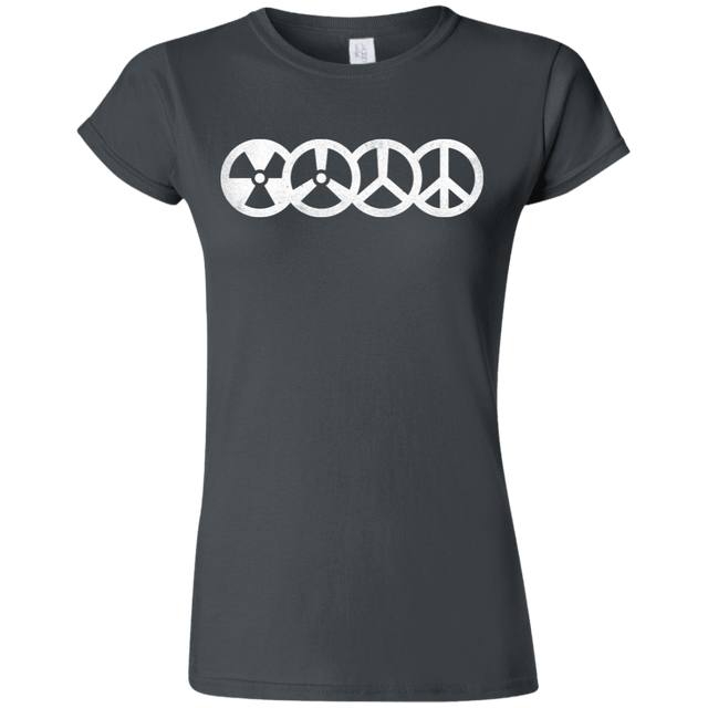 T-Shirts Charcoal / S War and Peace Junior Slimmer-Fit T-Shirt