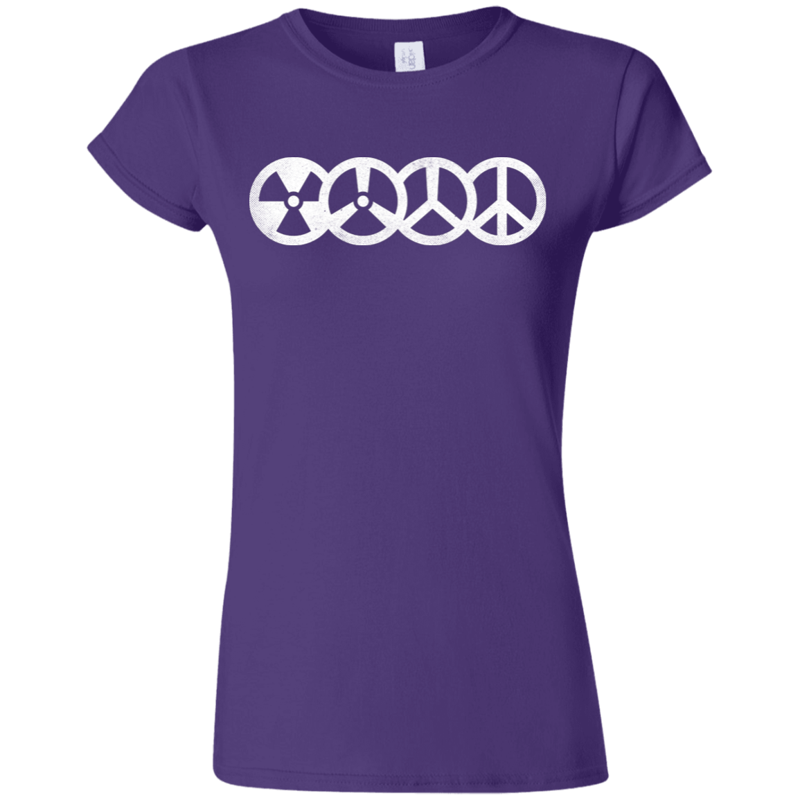 T-Shirts Purple / S War and Peace Junior Slimmer-Fit T-Shirt