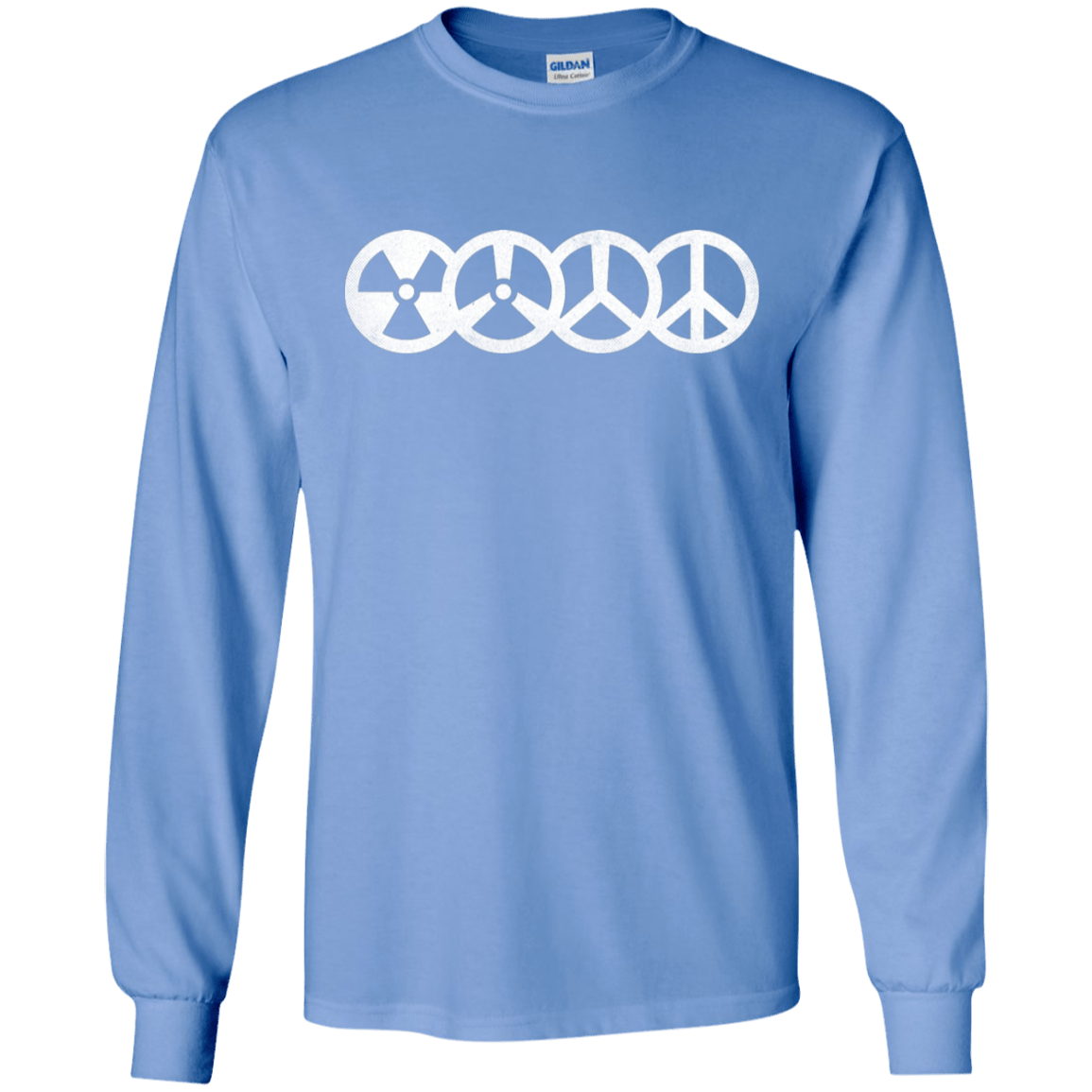 T-Shirts Carolina Blue / S War and Peace Men's Long Sleeve T-Shirt