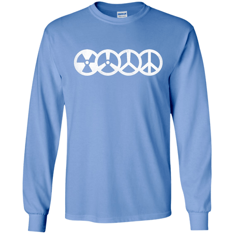 T-Shirts Carolina Blue / S War and Peace Men's Long Sleeve T-Shirt