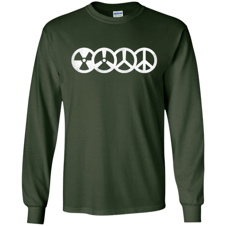 T-Shirts Forest Green / S War and Peace Men's Long Sleeve T-Shirt